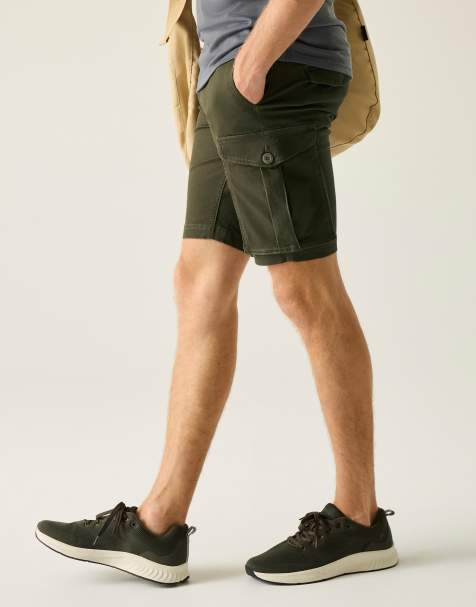 Regatta - Bendrick - Short cargo - Vert kaki foncé - view 1