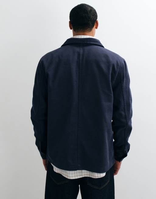 Regatta Bergen dropped shoulder shirt in navy, 2 of 5
