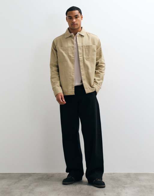 Regatta Bergen dropped shoulder shirt in white pepper, 3 of 5