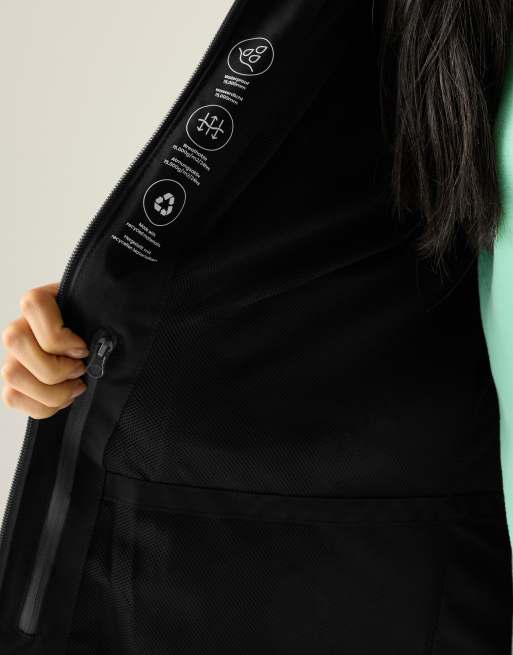 Regatta – Birchdale II – Wasserdichte Jacke in Schwarz, 3 von 4