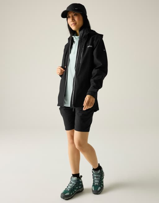 Regatta – Birchdale II – Wasserdichte Jacke in Schwarz, 4 von 4