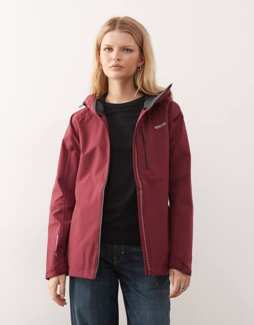 Regatta Birchdale ii waterproof jacket in dark pimento