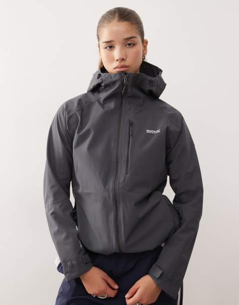 Regatta Birchdale ii waterproof jacket in grey - view 1