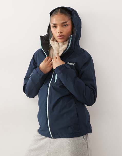 Regatta Birchdale ii waterproof jacket in navy - view 1