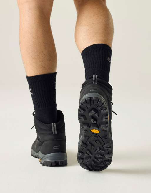 Regatta Blake boot breathable walking boots in black, 3 of 4