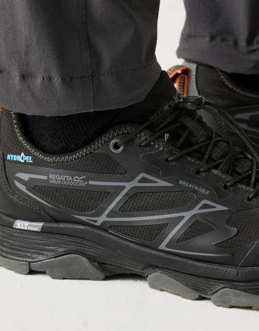 Regatta - Blaze - Zapatos negros impermeables transpirables, 4 de 4