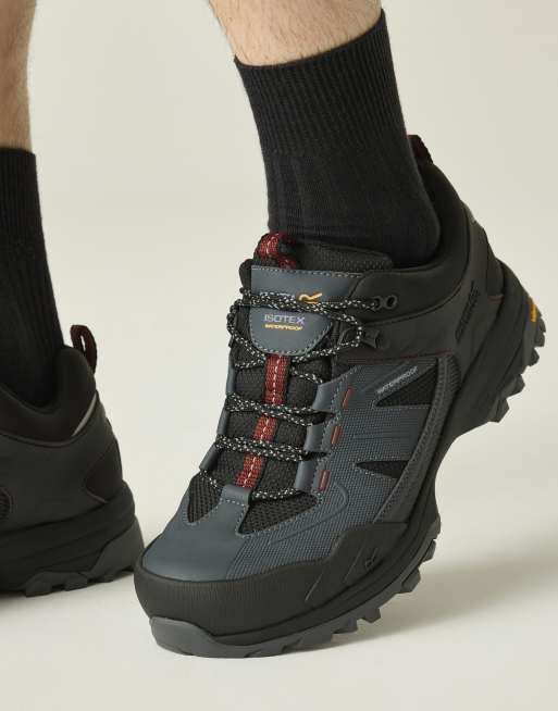 Regatta botas de senderismo bajas Vibram en marrón, 3 de 4