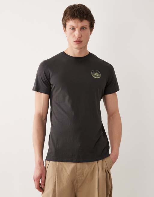 Regatta Breezed graphic t-shirt in ash, 3 of 5