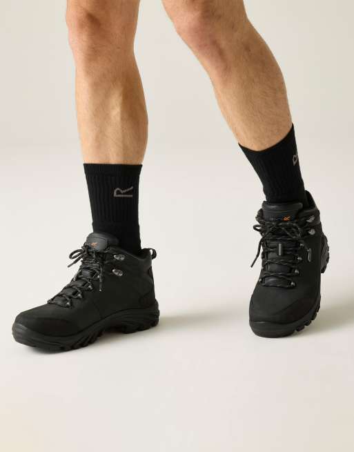 Regatta Burrell leather in black