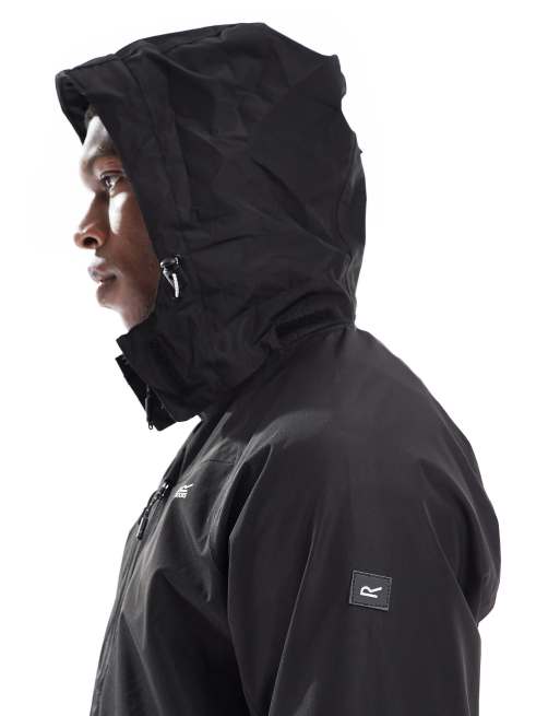 Regatta – Calderdale VI – Wasserdichte Jacke für Herren in Schwarz, 2 von 4