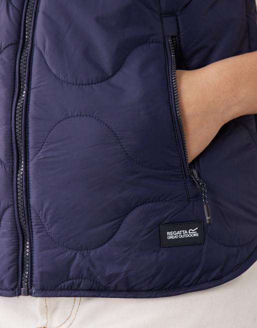 Regatta Carlotte bodywarmer in navy, 3 of 4