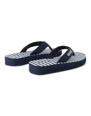  Catarina lightweight flip flops  white stripe