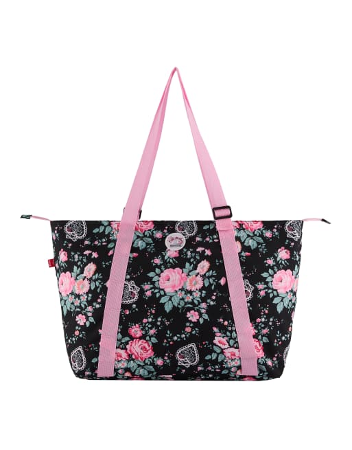 Regatta Cath kidston boulder tote bag in black hackney rose, 3 of 4