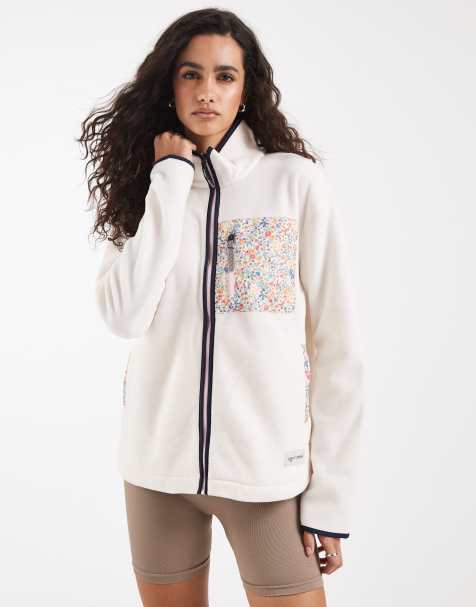 Regatta Cath kidston full zip fleece in ivory cream - view 1