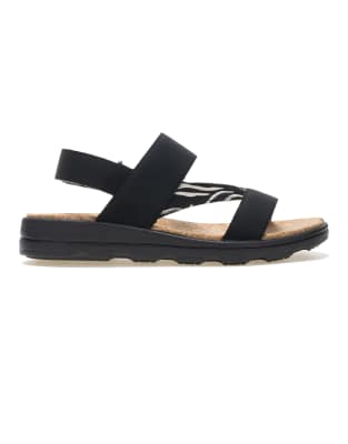  Comfy rylie sandals  zebra