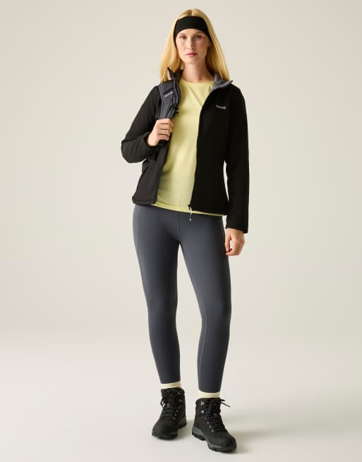 Regatta - Connie V - Giacca a vento da trekking in softshell nera, 2 di 4