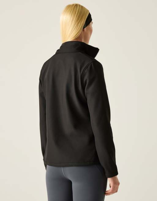 Regatta - Connie V - Giacca a vento da trekking in softshell nera, 3 di 4