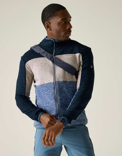Regatta - Cosy Elram - Fleece trui met rits in blauw - view 1