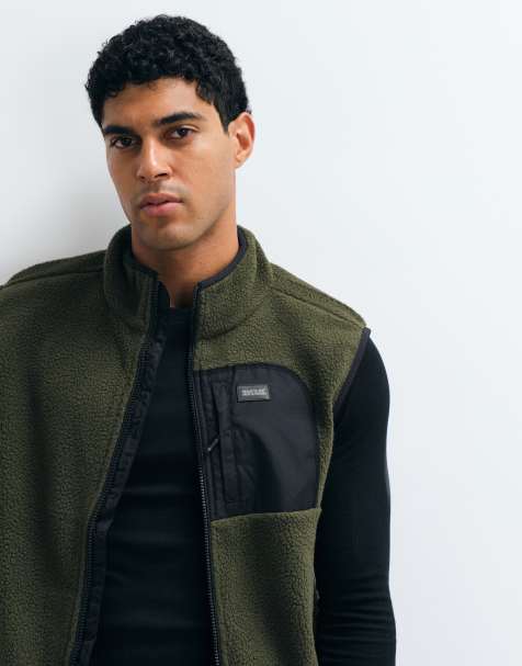 Regatta Cosy frankie borg bodywarmer in dark khaki black - view 1