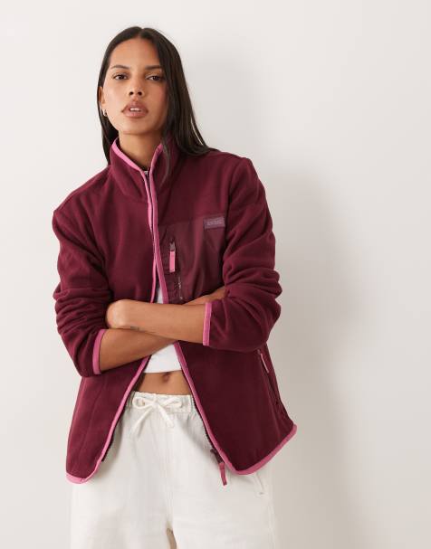 Regatta Cosy frankie full zip fleece in fig violet - view 1