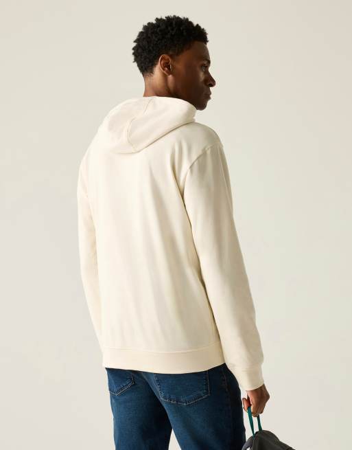 Regatta - Cozy Cline - Felpa con cappuccio bianca color mattone, 2 di 3