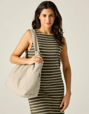 Regatta Drawstring Shoulder Bag In Brown