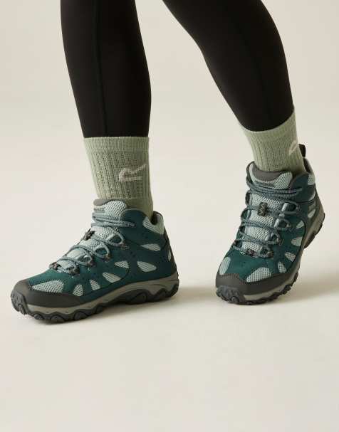 Regatta - Edgepoint IV Mid - Schoenen in groen - view 1