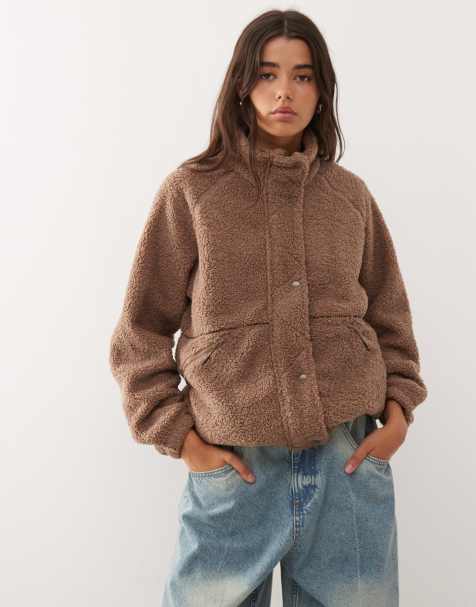 Regatta Emilica borg fleece in brown - view 1