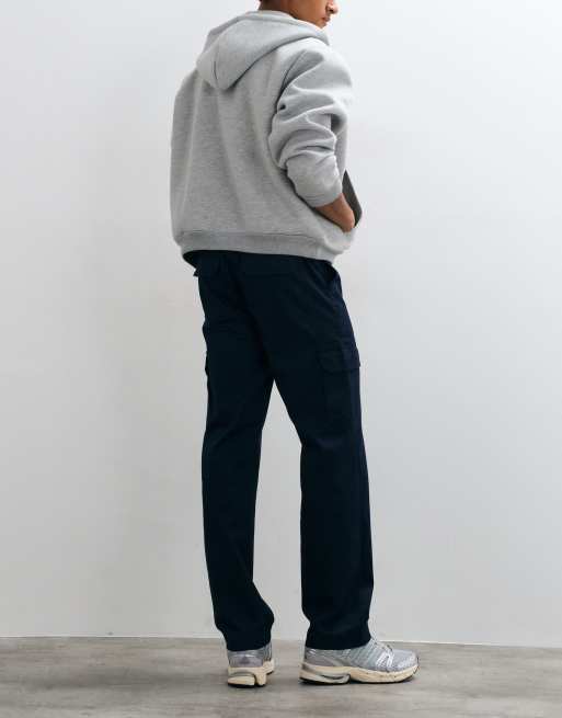 Regatta Essential cargo trousers in navy, 5 of 5
