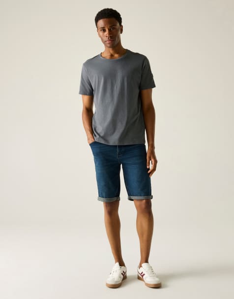 Regatta – Finlo – Weiches, bequemes T-Shirt in der Farbe Dark Storm - view 1