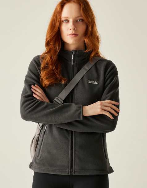 Regatta – Floreo IV – Kuschelige Fleecejacke in Aschgrau mit Reißverschluss - view 1