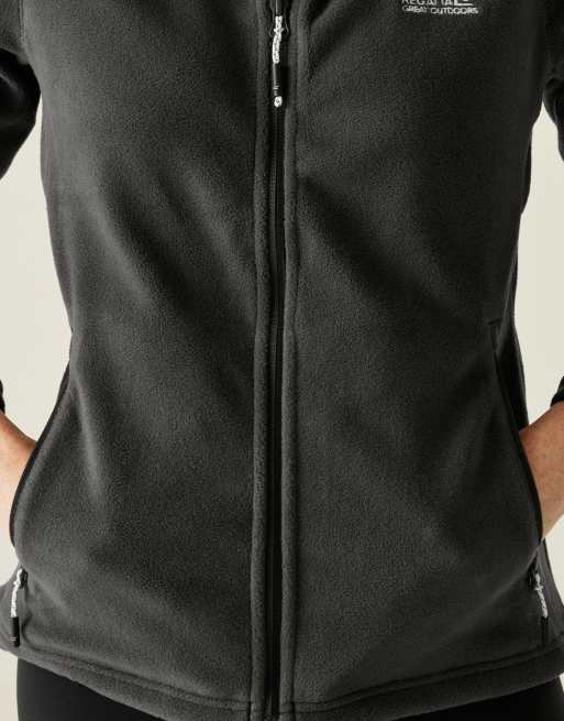 Regatta – Floreo IV – Kuschelige Fleecejacke in Aschgrau mit Reißverschluss, 2 von 4