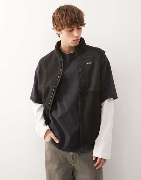 Regatta Frankie borg bodywarmer in black - view 1