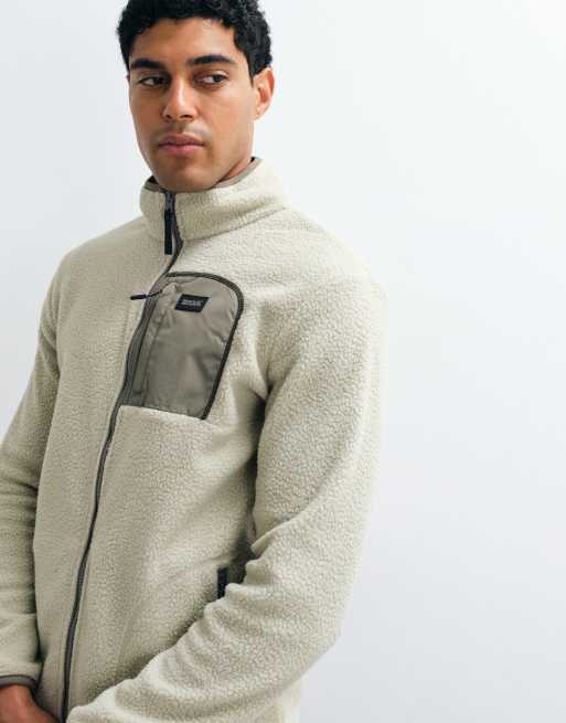 Regatta Frankie borg cosy fleece in abbeystone smokey olive, 4 of 5