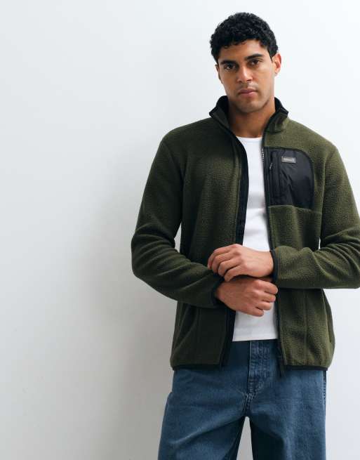 Regatta Frankie borg cosy fleece in dark khaki black, 5 of 5