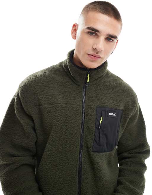 Regatta Frankie borg fleece in dark khaki