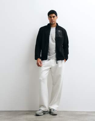 Regatta Herren Schwarz Frankie Borg-Fleece In - Bild 5