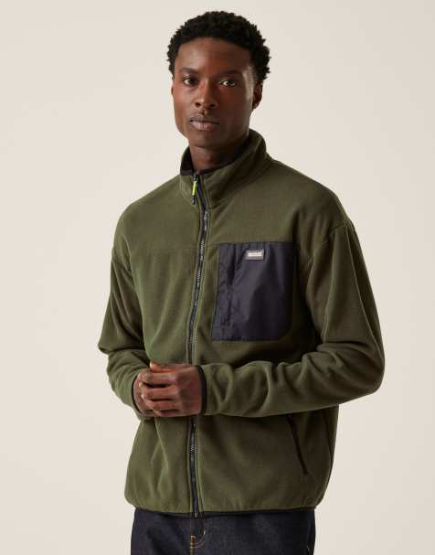 Regatta - Frankie - Fleece met ritssluiting in groen - view 1