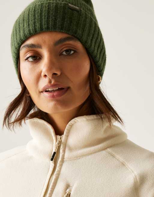 Regatta Frankie full zip cosy fleece in light vanilla, 3 of 4