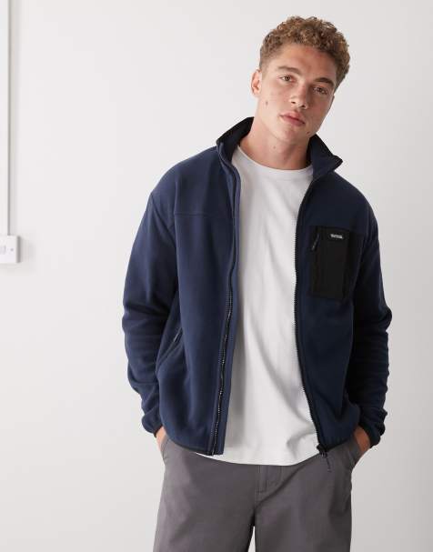 Regatta Frankie full zip fleece in blue - view 1