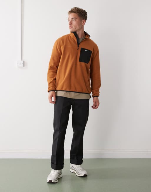 Regatta Frankie half zip fleece in brown, 2 of 5