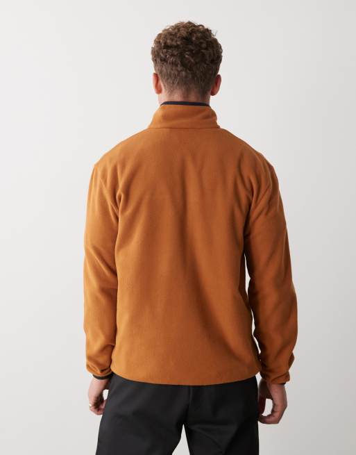Regatta Frankie half zip fleece in brown, 3 of 5
