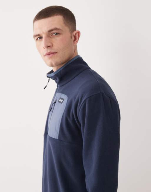 Regatta Frankie half zip fleece in navy china blue, 3 of 5