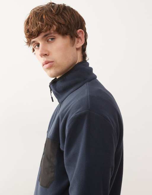 Regatta Frankie half zip fleece in navy, 4 of 5