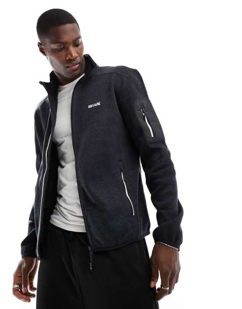 Regatta Full zip fleece in Ash - view 1