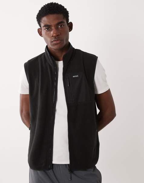 Regatta Full zip frankie fleece bodywarmer in black - view 1