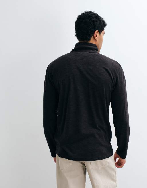 Regatta Harrow full zip fleece in black marl, 4 of 10