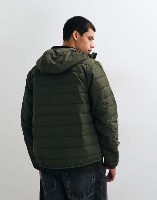Regatta Helfa insulated quilted jacket in dark khaki, 3 of 5