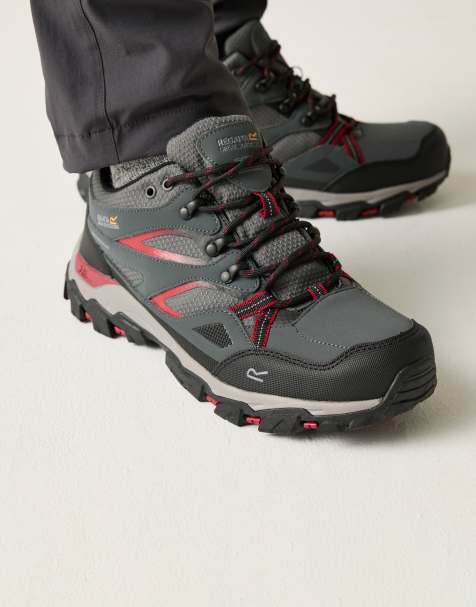 Regatta Holcombe 3 Waterproof Low Walking Boots in brown - view 1