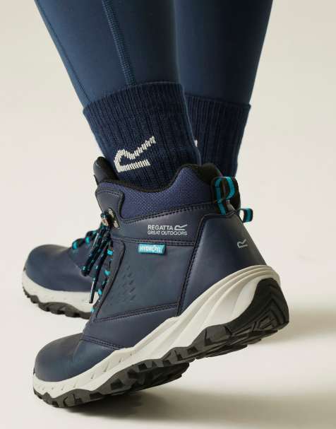 Regatta - Holcombe - Chaussures classiques résistantes - Bleu marine - view 1